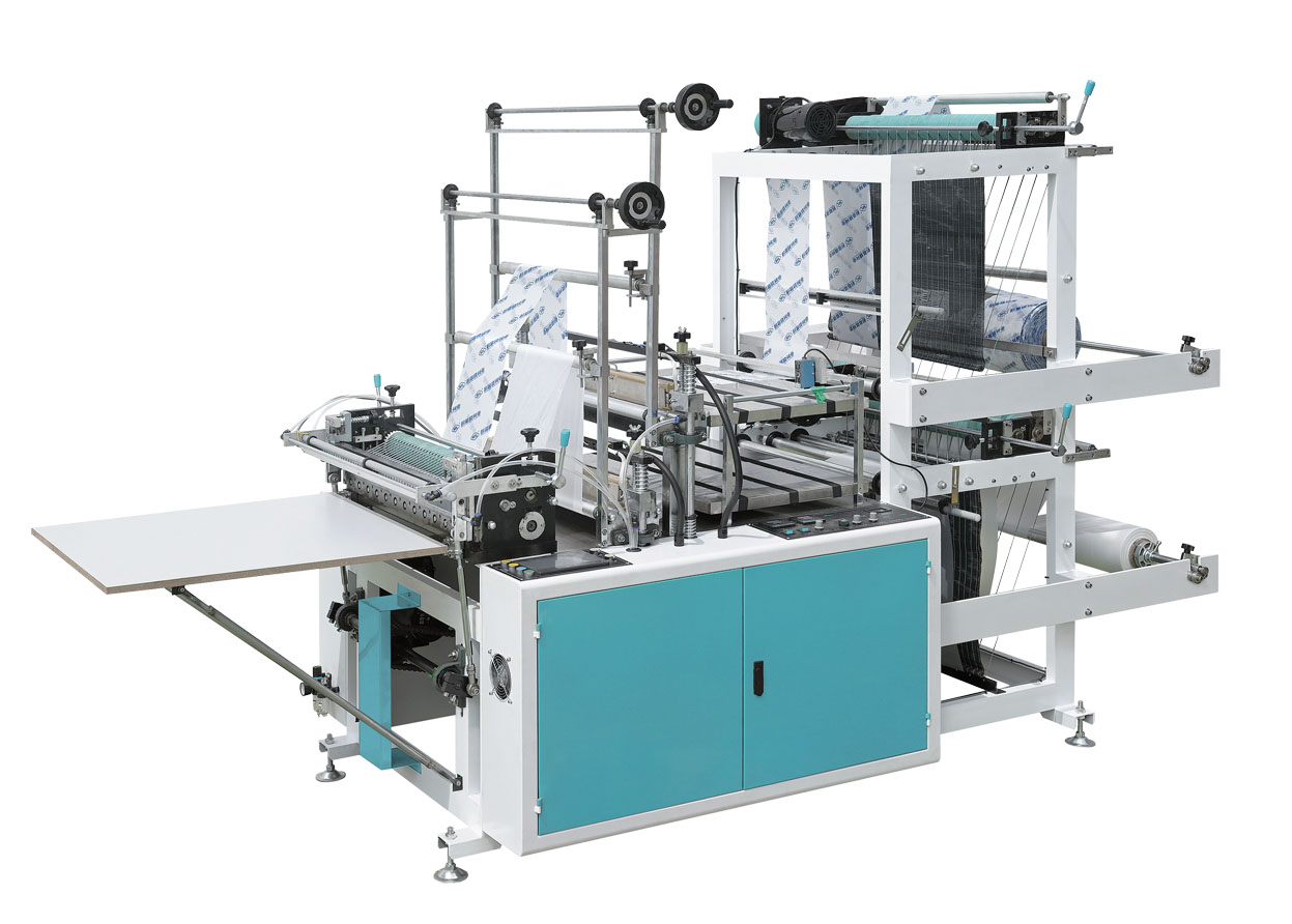 Double-Layer 4-Line Heat-Seal Cold-Cut Bag Machine