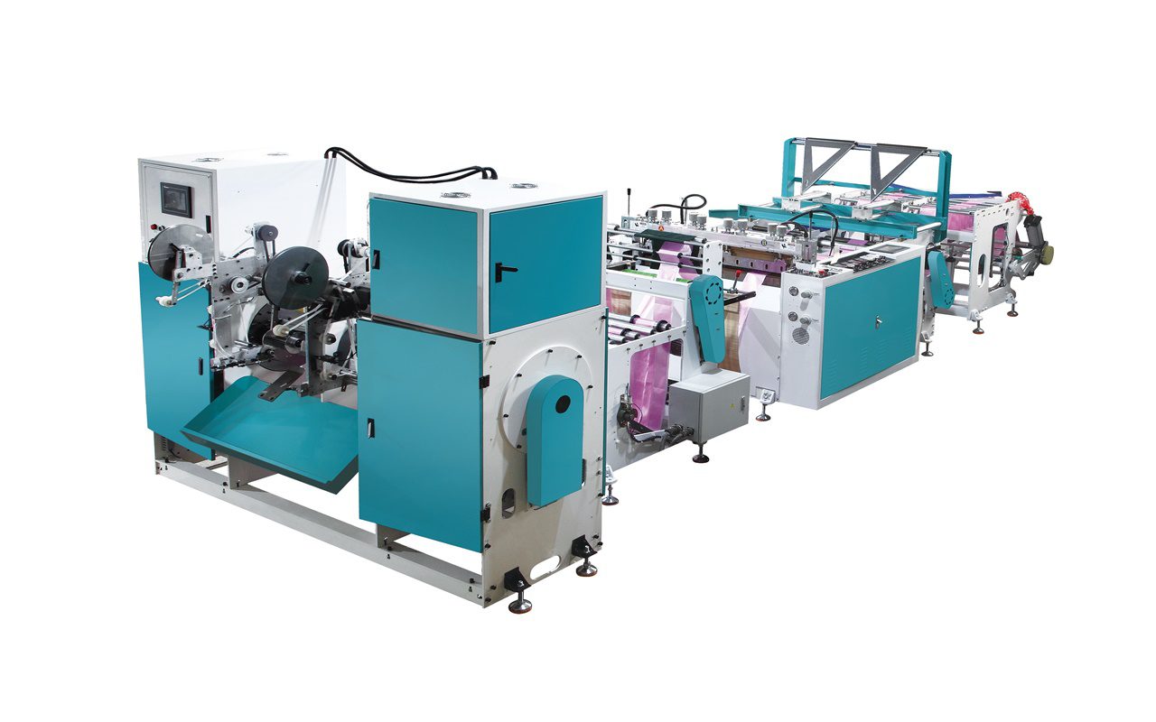 Fully Auto 8-Times Fold Garbage Bag Roll Machine